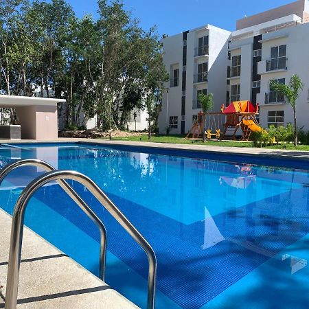 Departamento Vacacional 2 Habitaciones Vista A La Alberca By Eita Cancun Ngoại thất bức ảnh