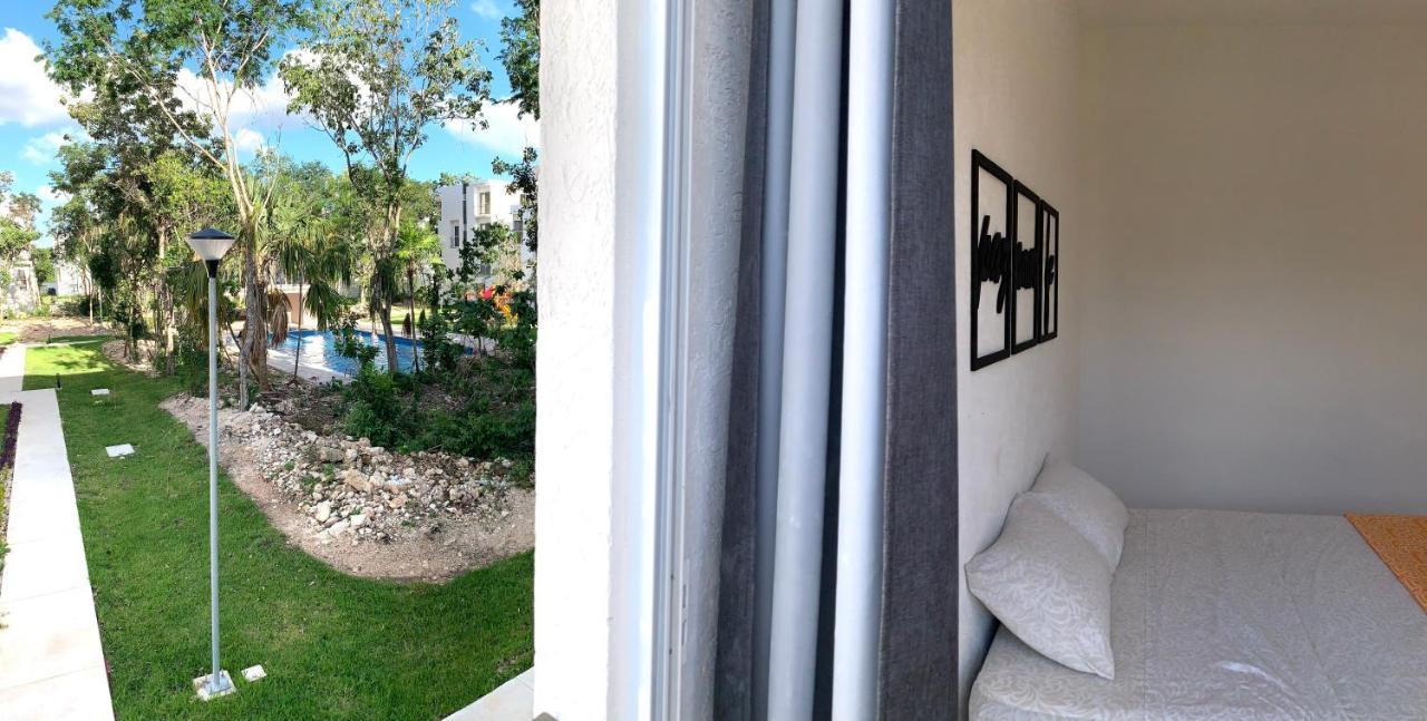 Departamento Vacacional 2 Habitaciones Vista A La Alberca By Eita Cancun Ngoại thất bức ảnh