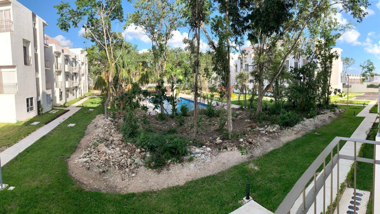 Departamento Vacacional 2 Habitaciones Vista A La Alberca By Eita Cancun Ngoại thất bức ảnh