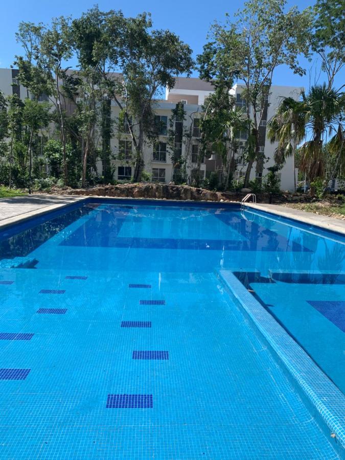 Departamento Vacacional 2 Habitaciones Vista A La Alberca By Eita Cancun Ngoại thất bức ảnh