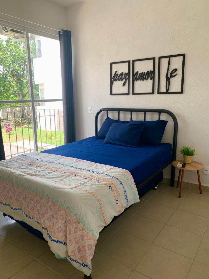 Departamento Vacacional 2 Habitaciones Vista A La Alberca By Eita Cancun Ngoại thất bức ảnh